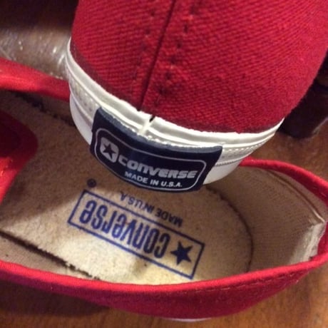 [DEADSTOCK] 80's CONVERSE デッキシューズ