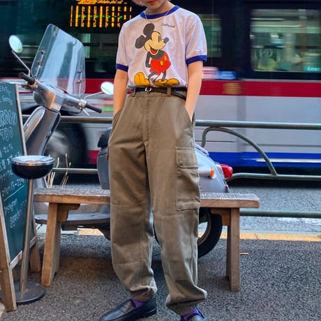 [USED] FRENCH ARMY CARGO PANTS！