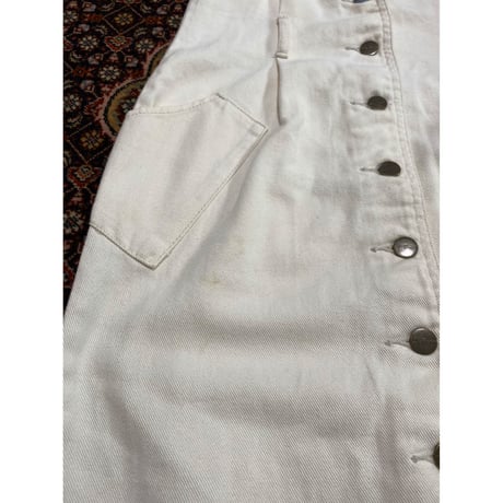 [USED]  WHITE DENIM ワンピース