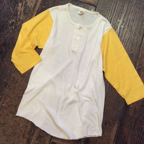 [USED] old RUSSELL ヘンリーTee