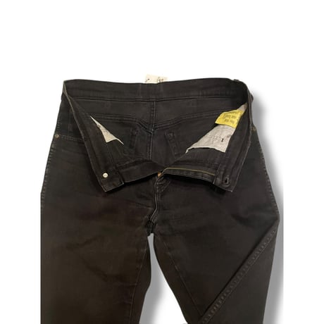 [USED] wrangler BLACK ストレッチデニム