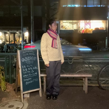 [USED] GOOD COLOR! WOOLマフラー