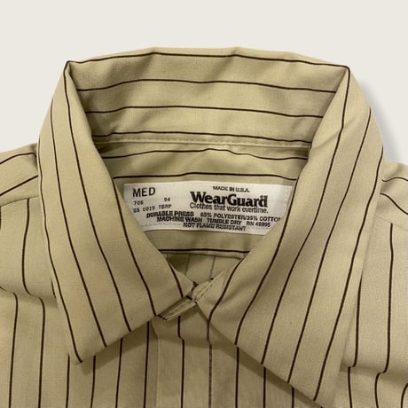 [USED  made in U.S.A. ストライプSHIRT！