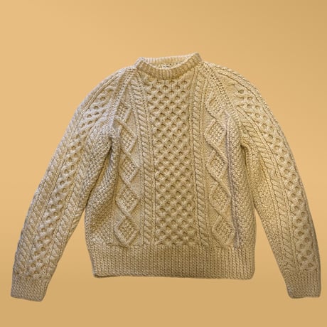 [USED] vintage フィッシャーマン アランニット made in IRELAND