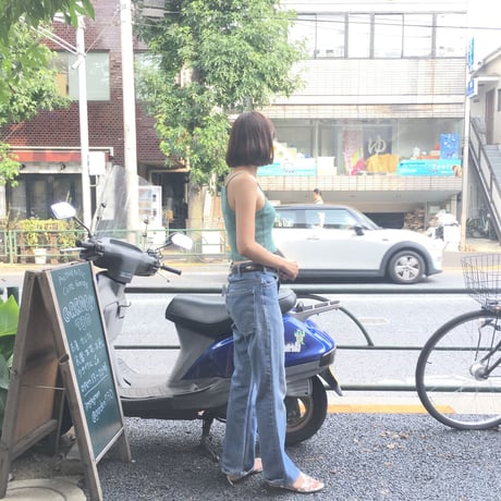 [USED] しぶい！くすんだgreenのキャミソール