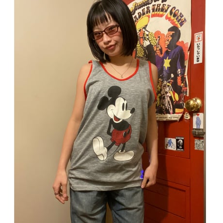 [USED]old Mickeyタンクトップ🐭