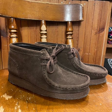 [USED] “Clarks" ワラビー  ブラウン🤎スエード