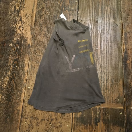 [USED] Vintage ロゴ ノースリーブTee