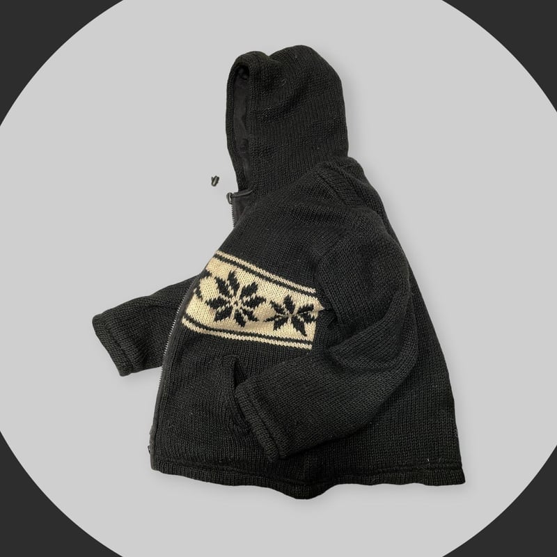 CHAMULA カウチンパーカー ジップニット CHAMULA カウチンパーカー ジップニット