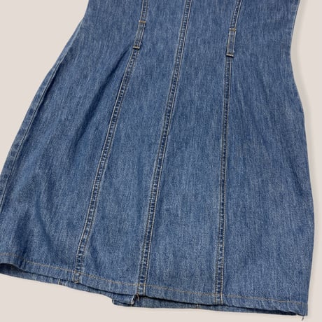 [USED] "GUESS JEANS" DENIM ONE-PIECE💙