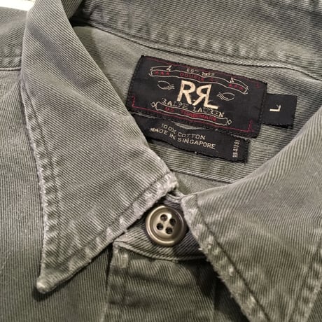 [USED] RRL /ダブルアールエル COTTON シャツ