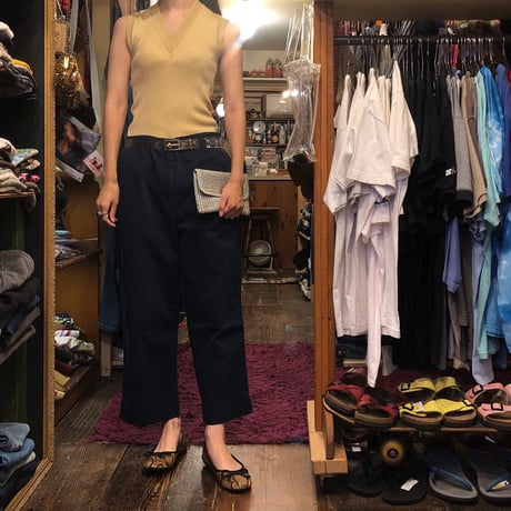 [USED] RALPH LAUREN クロップドパンツ