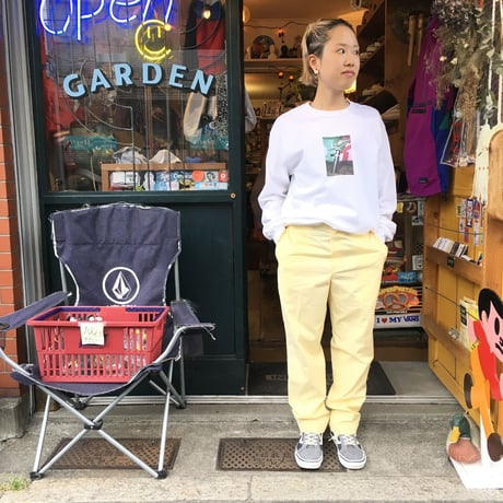 [DEADSTOCK] vintage YELLOWスラックス