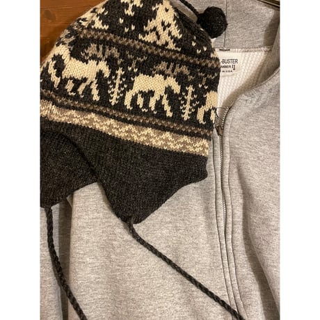 [USED] あったか♡耳あてニット帽
