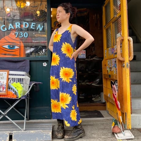 [USED] flower🌼ロングワンピース