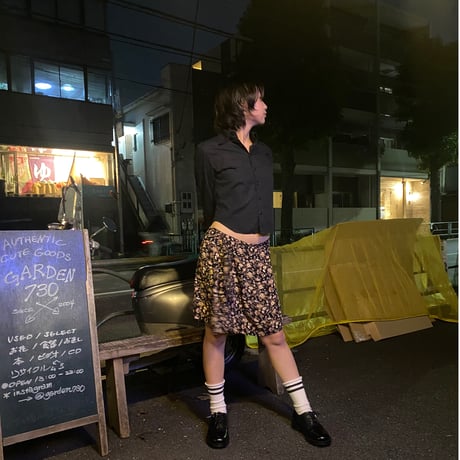 [USED]花柄🏵️巻きスカート