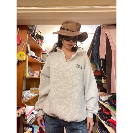 [USED] AHS GRAY ハーフジップSWEAT
