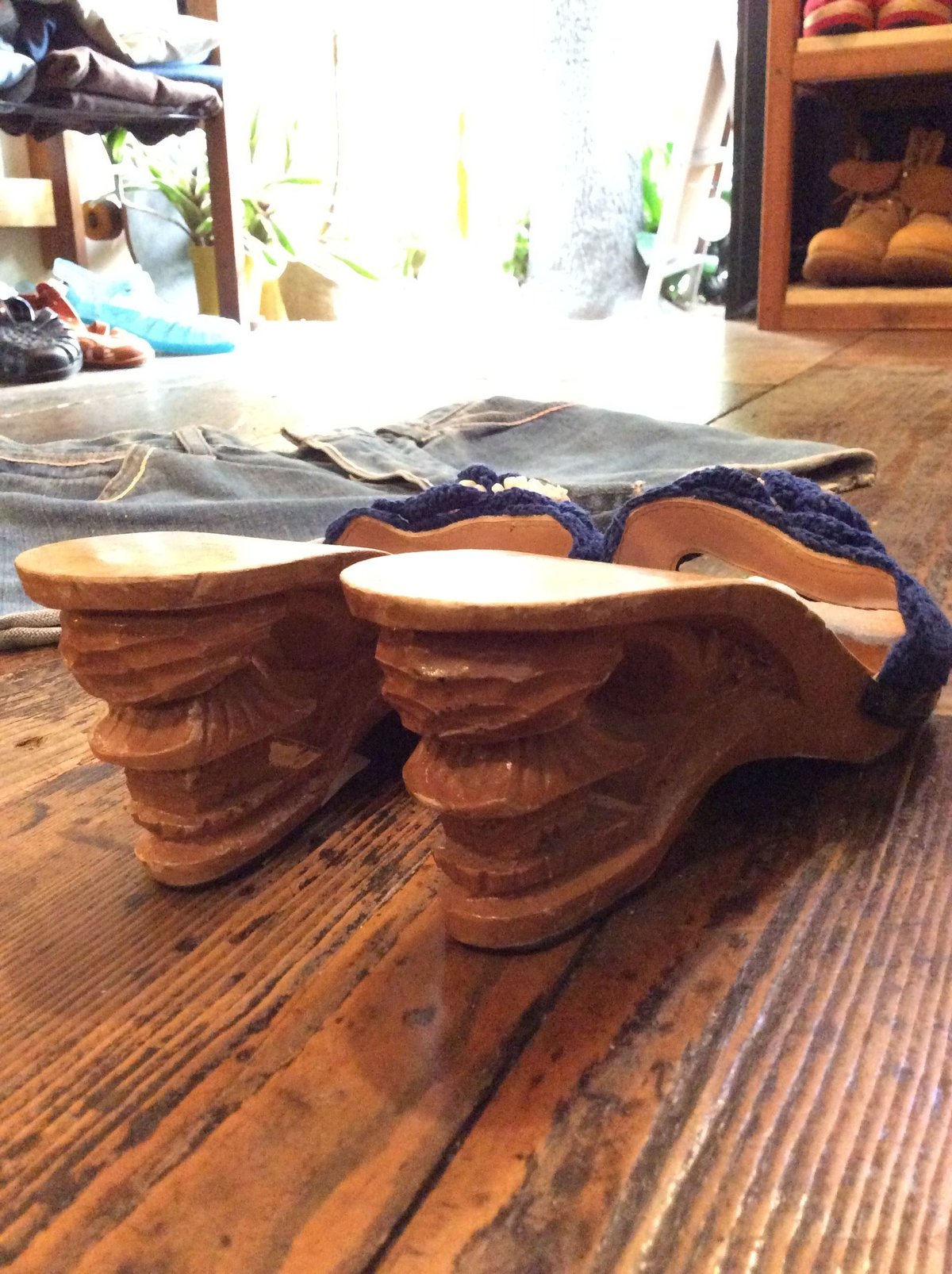 【ViVi掲載】PLATFORM WOOD サンダル MOUSSY | 【ViVi掲載】PLATFORM WOOD サンダル (サンダル