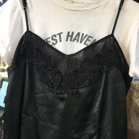 [USED] サテン地キャミワンピース