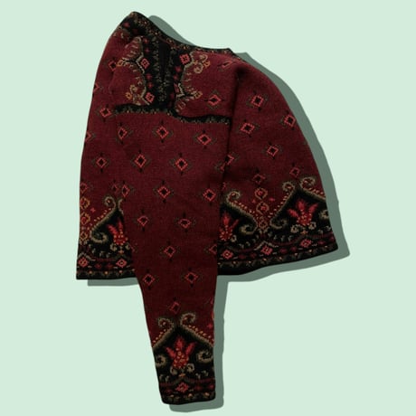 [USED] 刺繍入り♡WOOL KNIT JKT