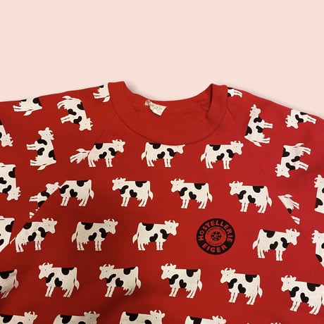 [USED] COW RAGLAN SWEAT🐄❤️