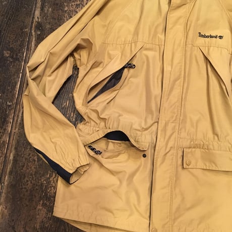 [USED]Timberland マスタード色マウンテンパーカー
