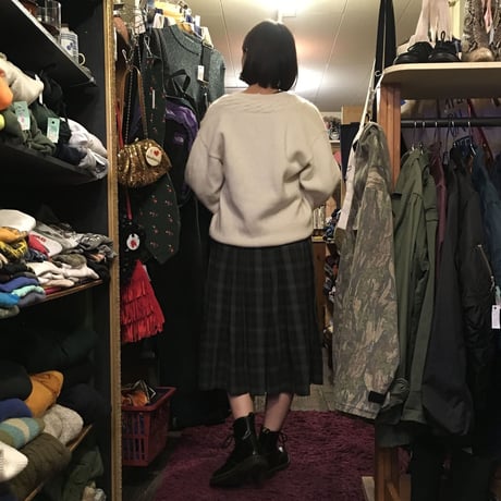 [USED]ゆるっと〜素敵なチェックスカート