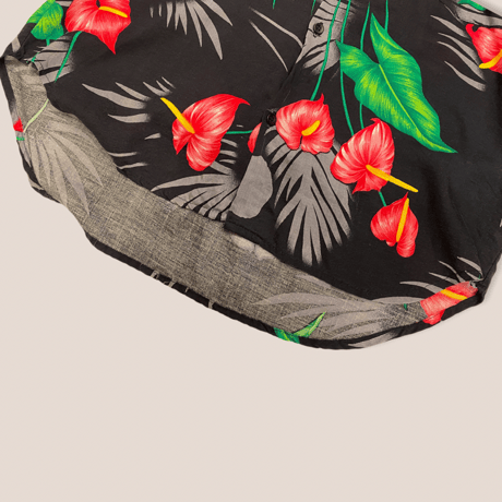 [USED] OLD HAWAII レーヨン アロハ made in USA🌺
