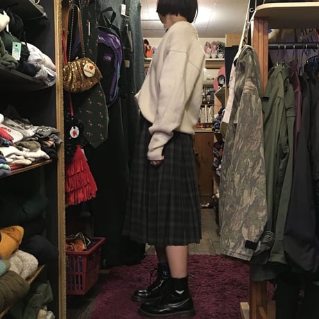 [USED]ゆるっと〜素敵なチェックスカート