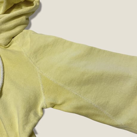 [USED] made in U.S.A. YELLOW ZIP-UP PARKA🌼