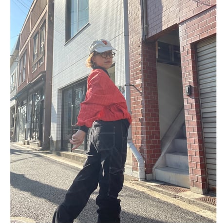[USED] "BDG SKATE JEAN" BLACK COTTON CARGO Pants