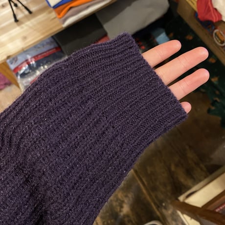 [USED] 渋めなPURPLE🍆リブ ニット