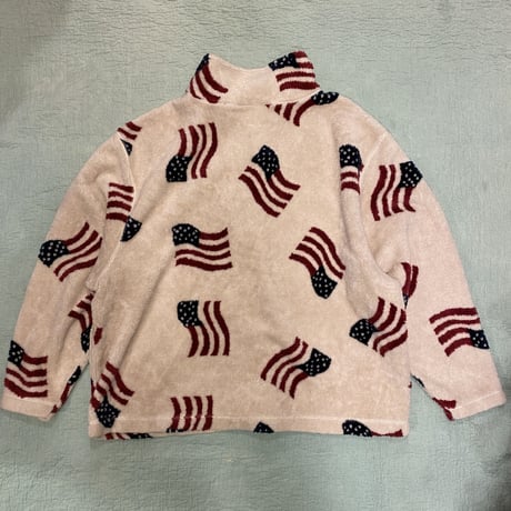 [USED] 星条旗ZIPフリース🇺🇸