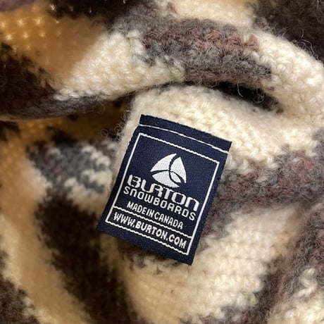 [USED] ”BURTON” WOOLビーニー