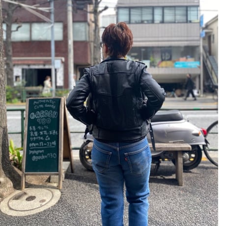 [GARDE-Nworks] USED 本革ライダース (US-TYPE) Sサイズ