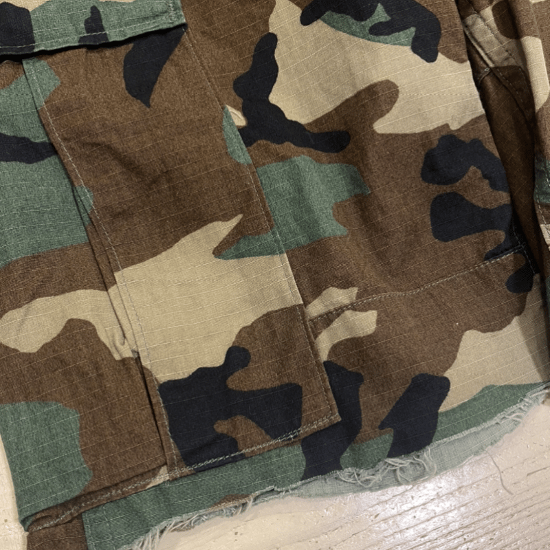 USED] 迷彩カーゴショーツ🫒 | garden730