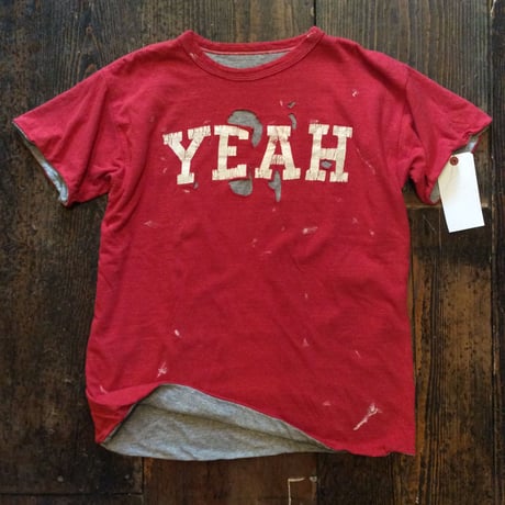 [USED] VINATAGE リバーシブルTee  "YEAH"