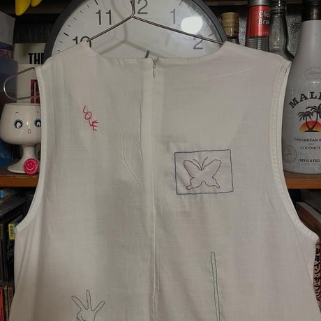 [HILITE STORE] ハンドメイド刺繍 ワンピース