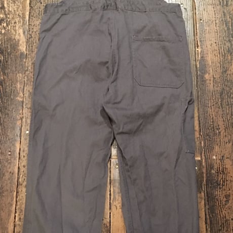 [USED] GRAY COTTON  オーバーオール