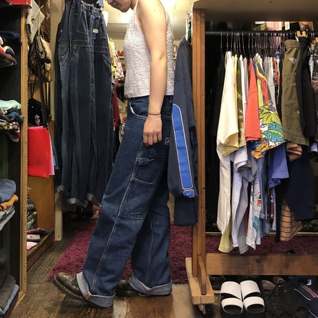 [USED] "BEN DAVIS" DENIM WORK PANTS