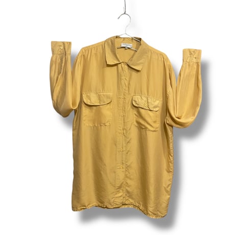 [USED] 100% SILK YELLOW SHIRTS
