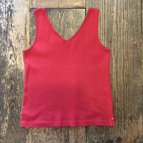 [USED]Ralph Lauren  Vネックノースリーブtops