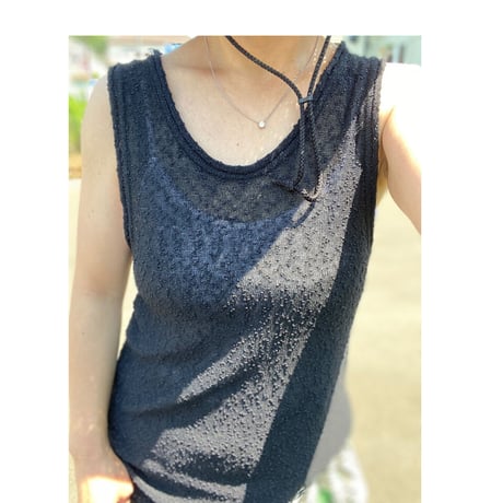 [USED]   SONIA RYKIEL ノースリーブニット