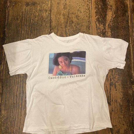 [USED] vintage 浅香唯 Tee ✴︎Yui Asaka✴︎