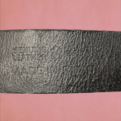 [USED] BLACK Leather Belt