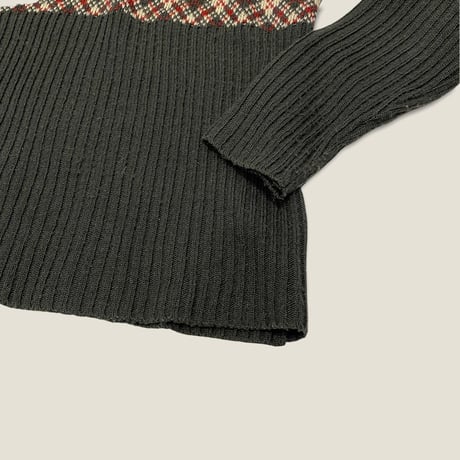 [USED] アーガイルタートルKNIT♦️