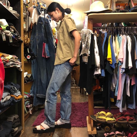 [SELECT] フランス軍 DEADSTOCK CHINOシャツ