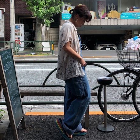[USED]  Balloon柄シャツ