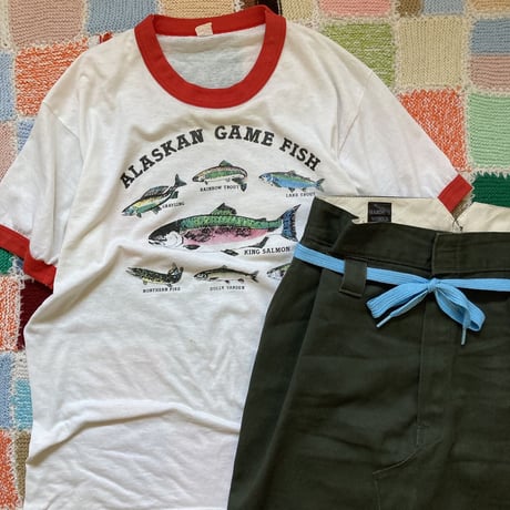[USED] お魚 トリムTee