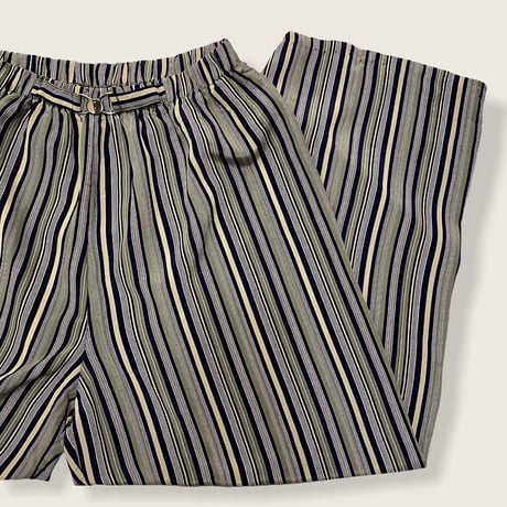 [USED] made in U.S.A. ストライプ EASY PANTS！